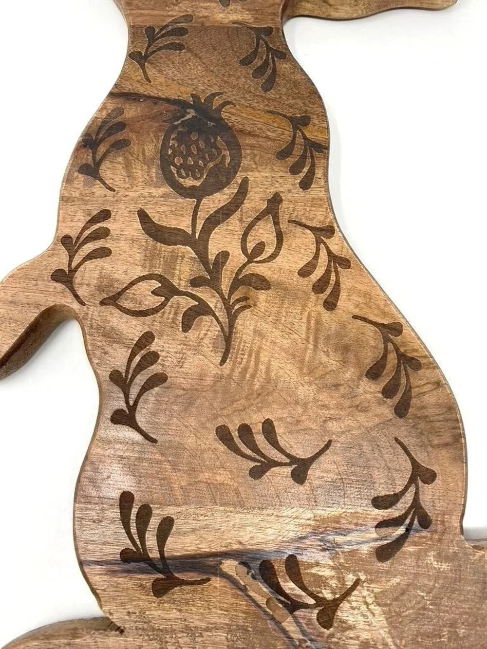 Target Threshold Easter Figural Standing Bunny Wooden Cheese Serving Board Decor